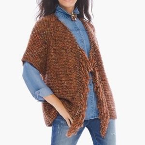 Chico's Katarina Hardware Fringe Cardigan